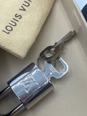 Louis Vuitton Silver Lock & Key #311